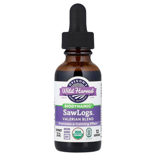 <img alt="Oregons Wild Harvest, Biodynamic, SawLogs, Valerian Blend, 1 fl oz (30 ml)" title="Oregons Wild Harvest, Biodynamic, SawLogs, Valerian Blend, 1 fl oz (30 ml),706195172163"