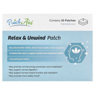 <img alt="PatchAid, Relax & Unwind Patch, 30 Patches" title="PatchAid, Relax & Unwind Patch, 30 Patches,737669296832"