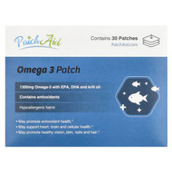 <img alt="PatchAid, Omega 3 Patch , 30 Patches" title="PatchAid, Omega 3 Patch , 30 Patches,791617205352"