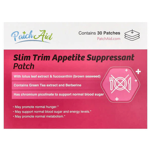 <img alt="PatchAid, Slim Trim Appetite Suppressant Patch,  30 Patches" title="PatchAid, Slim Trim Appetite Suppressant Patch,  30 Patches,737669293916"