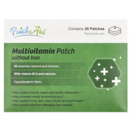 <img alt="PatchAid, Multivitamin Patch without Iron , 30 Patches" title="PatchAid, Multivitamin Patch without Iron , 30 Patches,737669280169"