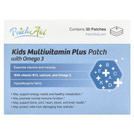 <img alt="PatchAid, Kids Multivitamin Plus Patch with Omega 3, 30 Patches" title="PatchAid, Kids Multivitamin Plus Patch with Omega 3, 30 Patches,737669280183"