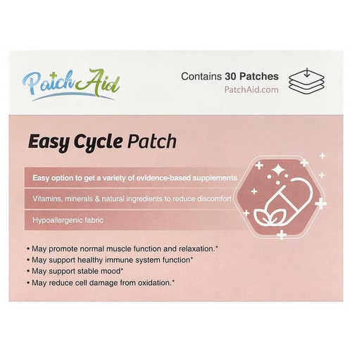 <img alt="PatchAid, Easy Cycle Patch, 30 Patches" title="PatchAid, Easy Cycle Patch, 30 Patches,737669296825"