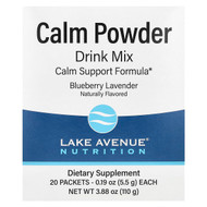 <img alt="Lake Avenue Nutrition, Calm Powder Drink Mix with Potassium and AminoCalm Blend, L-Tryptophan and L-Theanine, Blueberry Lavender, 20 Packets, 0.19 oz (5.5 g) Each" title="Lake Avenue Nutrition, Calm Powder Drink Mix with Potassium and AminoCalm Blend, L-Tryptophan and L-Theanine, Blueberry Lavender, 20 Packets, 0.19 oz (5.5 g) Each,898220020997"