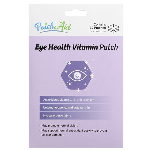 <img alt="PatchAid, Eye Health Vitamin Patch, 30 Patches" title="PatchAid, Eye Health Vitamin Patch, 30 Patches,810210300339"