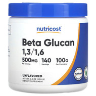 <img alt="Nutricost, Beta Glucan 1,3-1,6, Unflavored, 3.5 oz (100 g)" title="Nutricost, Beta Glucan 1,3-1,6, Unflavored, 3.5 oz (100 g),810014670584"