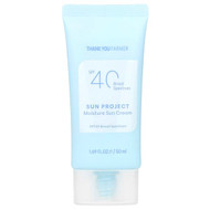 <img alt="Thank You Farmer, Sun Project, Moisture Sun Cream, SPF 40, 1.69 fl oz (50 ml)" title="Thank You Farmer, Sun Project, Moisture Sun Cream, SPF 40, 1.69 fl oz (50 ml),8809454983196"