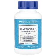 <img alt="The Vitamin Shoppe, Comfort Iron, 25 mg, 180 Vegetable Capsules" title="The Vitamin Shoppe, Comfort Iron, 25 mg, 180 Vegetable Capsules,766536021314"