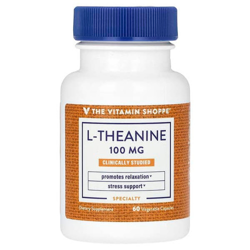 <img alt="The Vitamin Shoppe, L-Theanine, 100 mg, 60 Vegetable Capsules" title="The Vitamin Shoppe, L-Theanine, 100 mg, 60 Vegetable Capsules,766536018260"