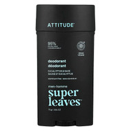 <img alt="ATTITUDE, Super Leaves, Aluminum-Free Deodorant, For Men, Eucalyptus & Sage, 2.64 oz (75 g)" title="ATTITUDE, Super Leaves, Aluminum-Free Deodorant, For Men, Eucalyptus & Sage, 2.64 oz (75 g),626232117424"