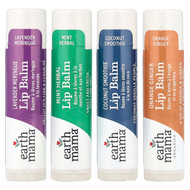 <img alt="Earth Mama, Lip Balm, Quadruplets, 4 Pack, 0.15 oz (4 ml) Each" title="Earth Mama, Lip Balm, Quadruplets, 4 Pack, 0.15 oz (4 ml) Each,859220010838"