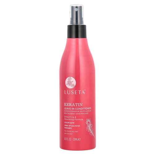 <img alt="Luseta Beauty, Keratin, Leave-In Conditioner, For Fine & Dry Hair, 8.5 fl oz (251 ml)" title="Luseta Beauty, Keratin, Leave-In Conditioner, For Fine & Dry Hair, 8.5 fl oz (251 ml),810041440310"