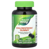 <img alt="Natures Way, Chlorofresh Gummy, Orchard Fruit, 60 Gummies (50 mg per Gummy)" title="Natures Way, Chlorofresh Gummy, Orchard Fruit, 60 Gummies (50 mg per Gummy),033674142608"