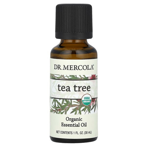 <img alt="Dr. Mercola, Organic Essential Oil, Tea Tree, 1 fl oz (30 ml)" title="Dr. Mercola, Organic Essential Oil, Tea Tree, 1 fl oz (30 ml),810487033404"