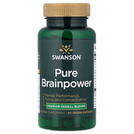 <img alt="Swanson Vitamins, Pure Brainpower, 60 Vegan Capsules" title="Swanson Vitamins, Pure Brainpower, 60 Vegan Capsules,087614210513"