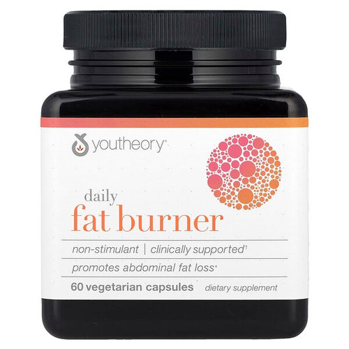 <img alt="Youtheory, Daily Fat Burner, 60 Vegetarian Capsules" title="Youtheory, Daily Fat Burner, 60 Vegetarian Capsules,850021920098"