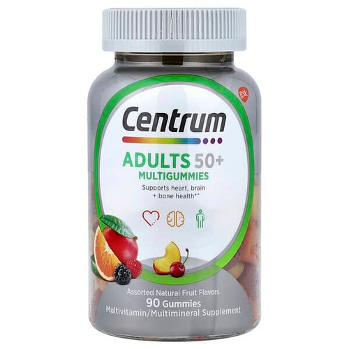 <img alt="Centrum, Adults 50+ Multigummies, Assorted Natural Fruit, 90 Gummies" title="Centrum, Adults 50+ Multigummies, Assorted Natural Fruit, 90 Gummies,305731284249"