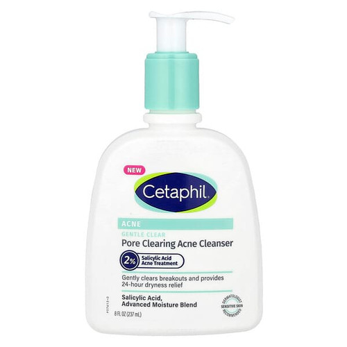 <img alt="Cetaphil, Gentle Clear, Pore Clearing Acne Cleanser, 8 fl oz (237 ml)" title="Cetaphil, Gentle Clear, Pore Clearing Acne Cleanser, 8 fl oz (237 ml),302994143009"