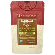 <img alt="Teeccino, Instant Herbal Coffee, Miraculous Mushrooms, Caffeine Free, 3.53 oz (100 g)" title="Teeccino, Instant Herbal Coffee, Miraculous Mushrooms, Caffeine Free, 3.53 oz (100 g),795239300075"