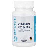 <img alt="Revive, Vitamin K2 & D3, 60 Capsules" title="Revive, Vitamin K2 & D3, 60 Capsules,850030689283"