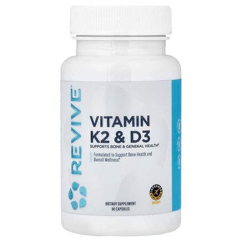 <img alt="Revive, Vitamin K2 & D3, 60 Capsules" title="Revive, Vitamin K2 & D3, 60 Capsules,850030689283"