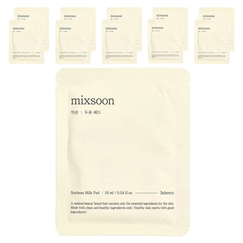 <img alt="Mixsoon, Soybean Milk Pad, 30 Sheets, 0.54 fl oz (16 ml), 10 Each" title="Mixsoon, Soybean Milk Pad, 30 Sheets, 0.54 fl oz (16 ml), 10 Each,8809732911446"