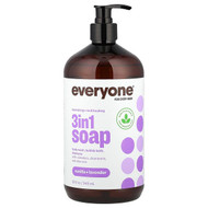 <img alt="Everyone, 3 in 1 Soap, Body Wash, Bubble Bath, Shampoo, Vanilla + Lavender, 32 fl oz (946 ml)" title="Everyone, 3 in 1 Soap, Body Wash, Bubble Bath, Shampoo, Vanilla + Lavender, 32 fl oz (946 ml),636874226415"
