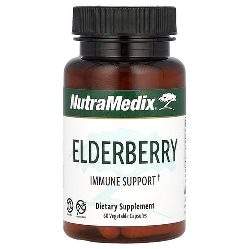 <img alt="NutraMedix, Elderberry, Immune Support, 500 mg, 60 Vegetable Capsules" title="NutraMedix, Elderberry, Immune Support, 500 mg, 60 Vegetable Capsules,728650026484"