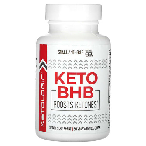 <img alt="KetoLogic, Keto BHB, 60 Vegetarian Capsules" title="KetoLogic, Keto BHB, 60 Vegetarian Capsules,850014706098"