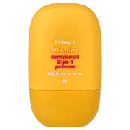 <img alt="DERMA E, Vitamin C Luminous 2-in-1 Primer, For All Skin Types, 1 fl oz (30 ml)" title="DERMA E, Vitamin C Luminous 2-in-1 Primer, For All Skin Types, 1 fl oz (30 ml),030985003710"