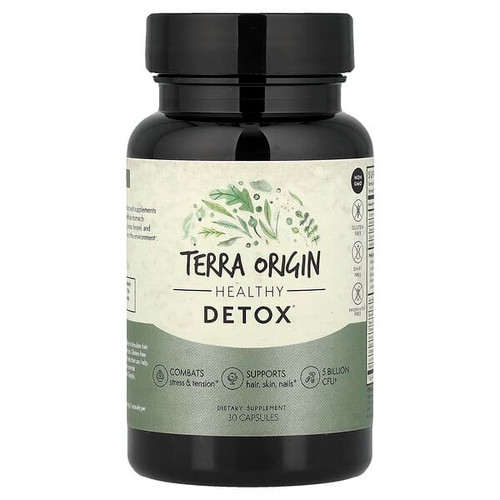 <img alt="Terra Origin, Healthy Detox, 30 Capsules" title="Terra Origin, Healthy Detox, 30 Capsules,857668007977"