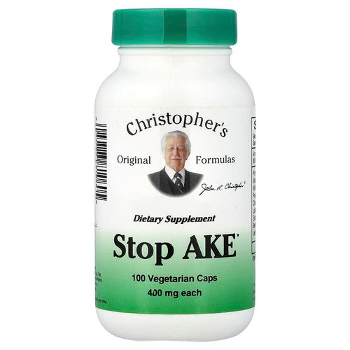 <img alt="Christophers Original Formulas, Stop-Ake, 100 Vegetarian Caps" title="Christophers Original Formulas, Stop-Ake, 100 Vegetarian Caps,084783810605"
