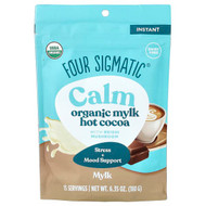 <img alt="Four Sigmatic, Calm, Organic Mylk Hot Cocoa with Reishi Mushroom, 6.35 oz (180 g)" title="Four Sigmatic, Calm, Organic Mylk Hot Cocoa with Reishi Mushroom, 6.35 oz (180 g),816897024605"