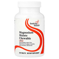 <img alt="Seeking Health, Magnesium Malate Chewable, 100 mg, 100 Tablets" title="Seeking Health, Magnesium Malate Chewable, 100 mg, 100 Tablets,810007520650"