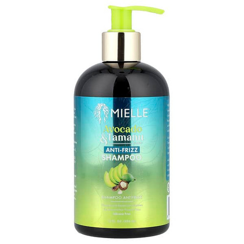 <img alt="Mielle, Anti-Frizz Shampoo, Avocado & Tamanu, 12 fl oz (355 ml)" title="Mielle, Anti-Frizz Shampoo, Avocado & Tamanu, 12 fl oz (355 ml),850035582190"