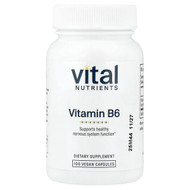 <img alt="Vital Nutrients, Vitamin B6, 100 Vegan Capsules (100 mg per Capsule)" title="Vital Nutrients, Vitamin B6, 100 Vegan Capsules (100 mg per Capsule),693465513118"