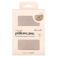 <img alt="Kitsch, The Satin Pillowcase, Standard Size, Champagne, 1 Pillowcase" title="Kitsch, The Satin Pillowcase, Standard Size, Champagne, 1 Pillowcase,810112561425"