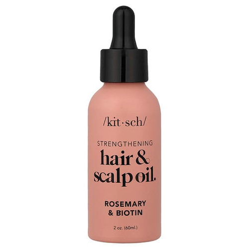 <img alt="Kitsch, Strengthening Hair & Scalp Oil, Rosemary & Biotin, 2 oz (60 ml)" title="Kitsch, Strengthening Hair & Scalp Oil, Rosemary & Biotin, 2 oz (60 ml),810112560633"