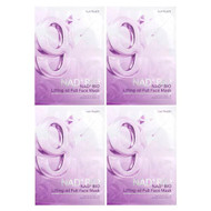 <img alt="Numbuzin, NAD + Bio Lifting-sil Full Face Beauty Mask, 4 Sheets" title="Numbuzin, NAD + Bio Lifting-sil Full Face Beauty Mask, 4 Sheets,8809652587653"