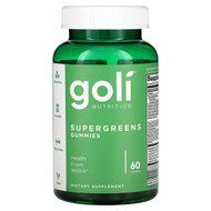 <img alt="Goli Nutrition, Supergreens Gummies,  60 Gummies" title="Goli Nutrition, Supergreens Gummies,  60 Gummies,055840401821"