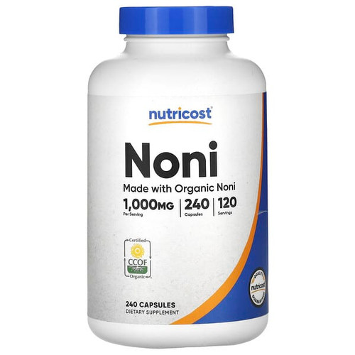 <img alt="Nutricost, Noni, 240 Capsules (500 mg per Capsule)" title="Nutricost, Noni, 240 Capsules (500 mg per Capsule),810014672809"