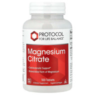 <img alt="Protocol for Life Balance, Magnesium Citrate, 100 Tablets (200 mg per Tablet)" title="Protocol for Life Balance, Magnesium Citrate, 100 Tablets (200 mg per Tablet),707359112902"