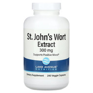 <img alt="Lake Avenue Nutrition, St. Johns Wort Extract, 300 mg, 240 Veggie Capsules" title="Lake Avenue Nutrition, St. Johns Wort Extract, 300 mg, 240 Veggie Capsules,898220017904"