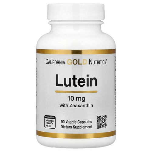 <img alt="California Gold Nutrition, Lutein, 90 Veggie Capsules" title="California Gold Nutrition, Lutein, 90 Veggie Capsules,898220025473"