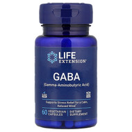 <img alt="Life Extension, GABA, 60 Vegetarian Capsules" title="Life Extension, GABA, 60 Vegetarian Capsules,737870254263"