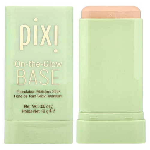 <img alt="Pixi Beauty, On-The-Glow Base, Foundation Moisture Stick, Cream, 0.6 oz (19 g)" title="Pixi Beauty, On-The-Glow Base, Foundation Moisture Stick, Cream, 0.6 oz (19 g),885190343089"