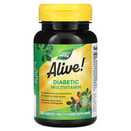 <img alt="Natures Way, Alive Diabetic Multivitamin, 60 Tablets" title="Natures Way, Alive Diabetic Multivitamin, 60 Tablets,033674123713"