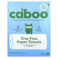 <img alt="Caboo, Tree Free Paper Towels, 2 Rolls" title="Caboo, Tree Free Paper Towels, 2 Rolls,628451738671"