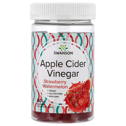 <img alt="Swanson Vitamins, Apple Cider Vinegar Gummies, Strawberry Watermelon, 60 Gummies" title="Swanson Vitamins, Apple Cider Vinegar Gummies, Strawberry Watermelon, 60 Gummies,087614118451"