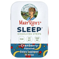 <img alt="MaryRuths, Sleep Dissolving Strips, Cranberry, 30 Strips" title="MaryRuths, Sleep Dissolving Strips, Cranberry, 30 Strips,810104622837"
